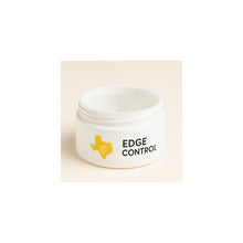 Load image into Gallery viewer, White Edge Control jar filled with styling gel – wholesale beauty supply packaging.