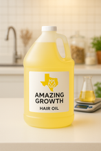 Load image into Gallery viewer, Amazing Growth Hair Oil one-gallon jug, professional best seller available at Texas Wholesale Natural Beauty Supplies.

