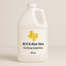 Load image into Gallery viewer, ACV &amp; Aloe Vera Clarifying Scalp Rinse – Gently Removes Buildup for Braids, Locs, &amp; Natural Styles | Bulk &amp; Private Label
