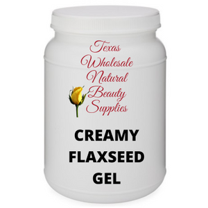 Creamy Flax Seed Gel | Curl Definer - CHOOSE CREAM OR LOTION | Wholesale Natural Products