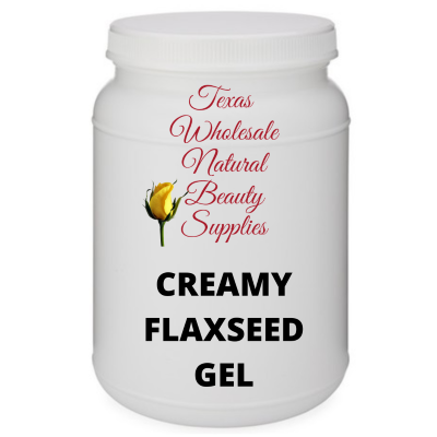 Creamy Flax Seed Gel | Curl Definer - CHOOSE CREAM OR LOTION | Wholesale Natural Products